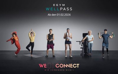 Wir starten mit EGYM Wellpass – Firmenfitness bei WeConnect